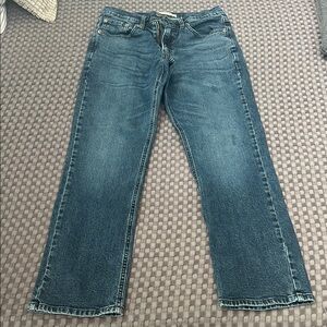 Levi's Blue Relaxed Fit Jeans with Classic Indigo Wash